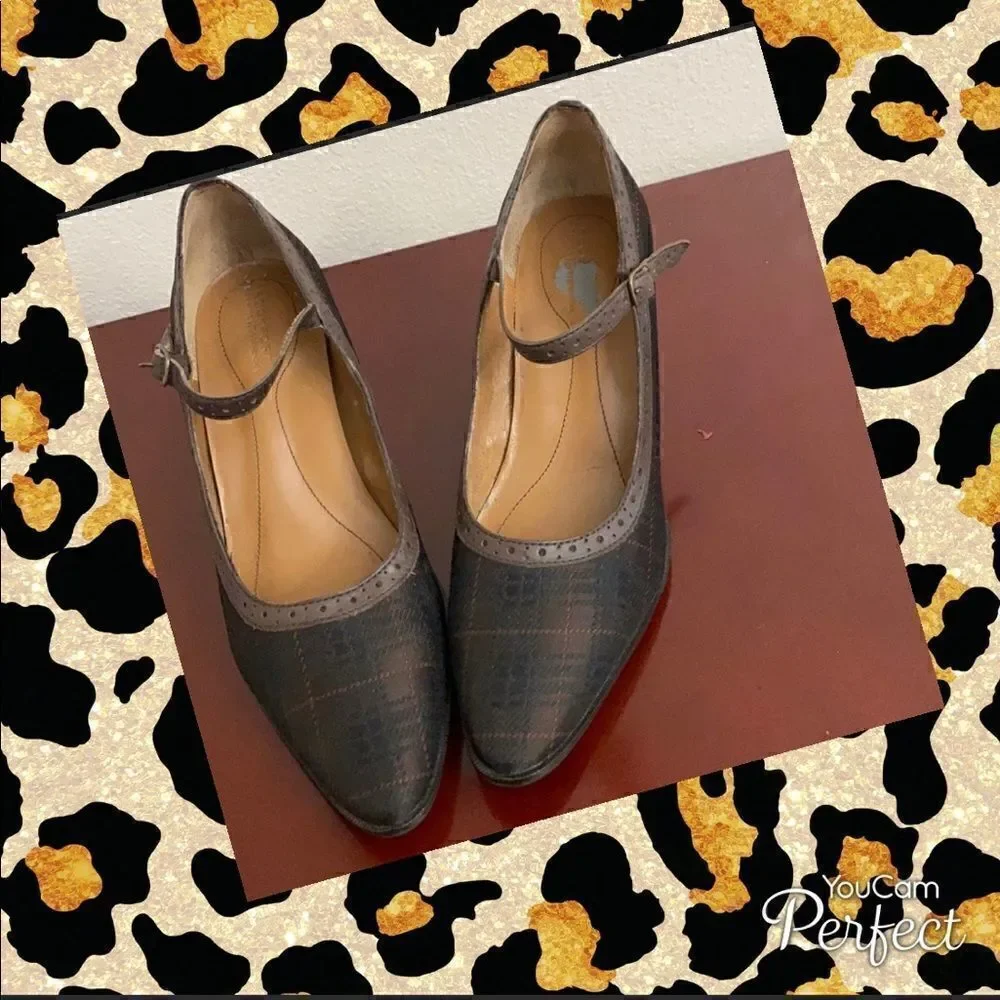 🎁🎁ROCKPORT BROWN PLAID DESIGN!!🎁🎅🏻